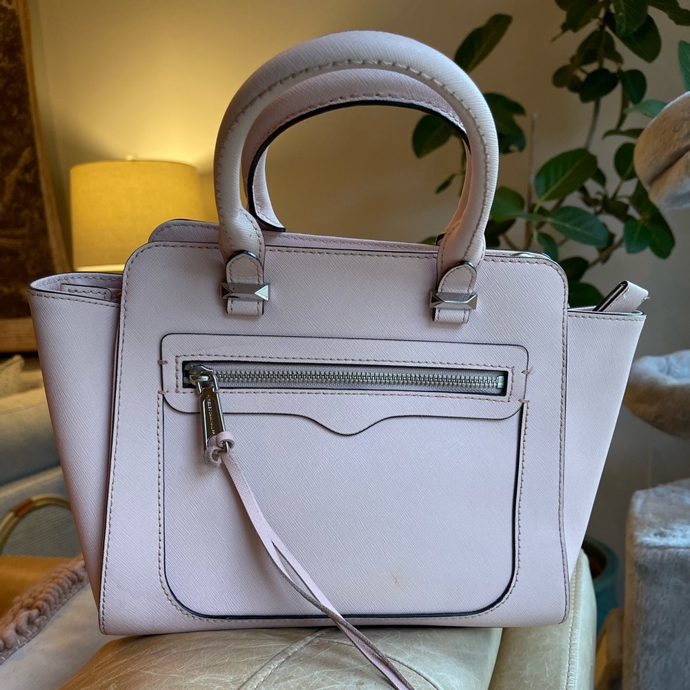 Rebecca Minkoff Avery Tote Light Pink adjustable
